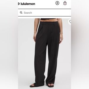 lululemon daydrift trousers size medium petite. Used, worn one time